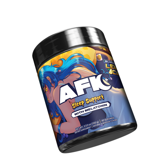 AFK+ (with Melatonin): Blueberry Lemoncake - 40 Servings - Gamer Supps