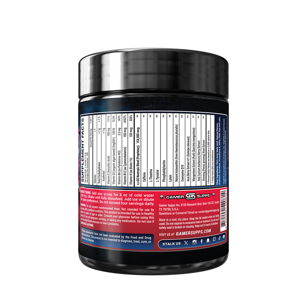 Psycho Stimms - 100 Servings - Gamer Supps
