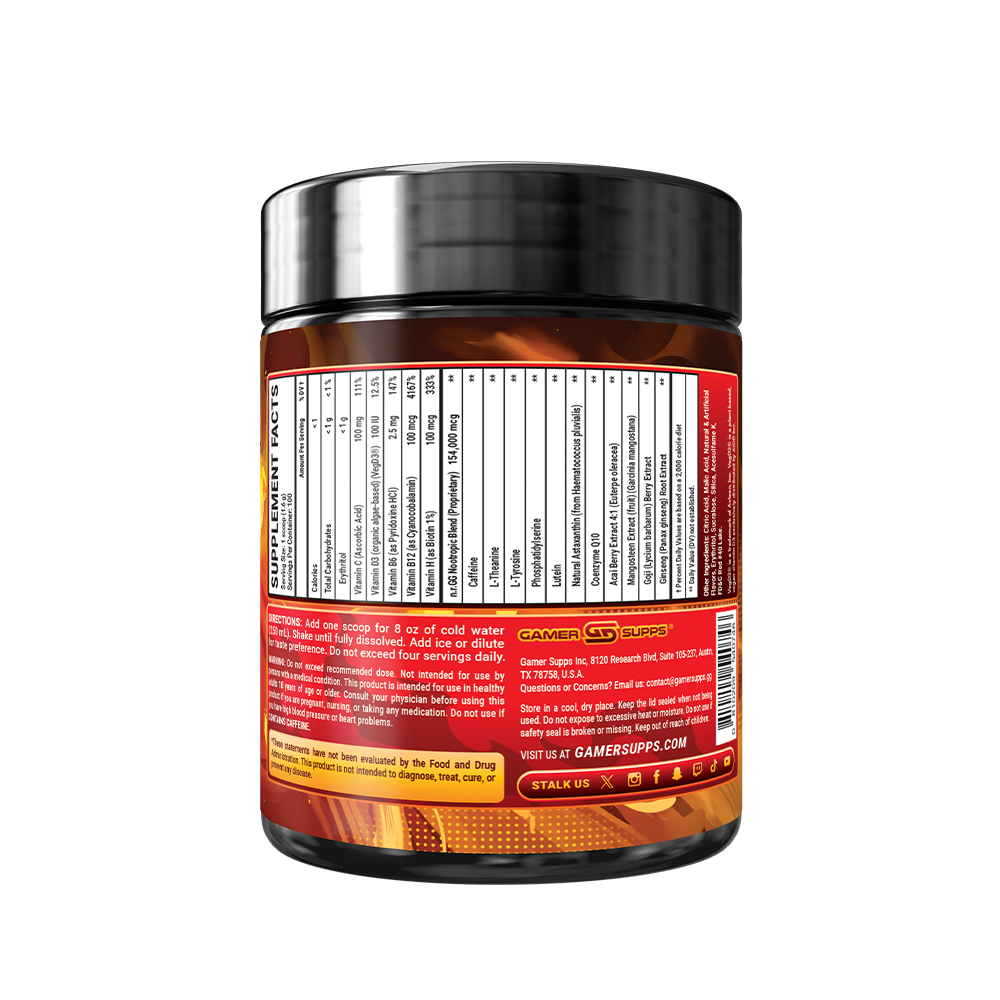 Burning Dragon Punch - 100 Servings - Gamer Supps