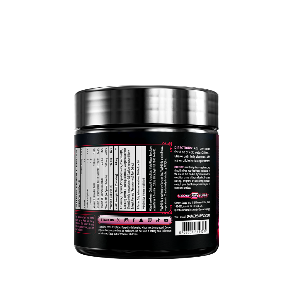 Crimson Moonburst by LordAethelstan Caffeine Free - 100 Servings - Gamer Supps