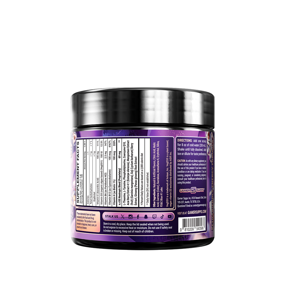 Cosmic Mindbreak by SquChan Caffeine Free - 100 Servings - Gamer Supps