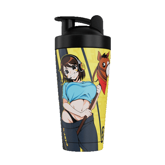 Waifu Cups x Flats: Metal Shaker - Gamer Supps