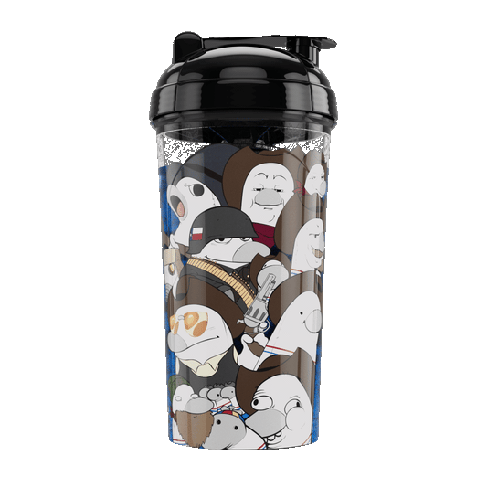24oz JFJ All Over Wrap Shaker - Gamer Supps