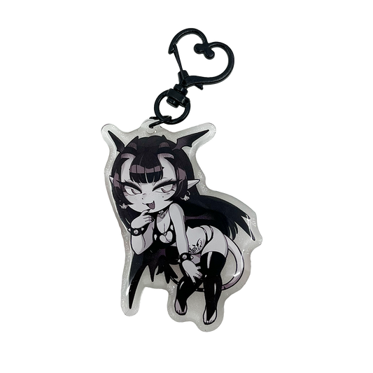 Merunyaa Double-Sided Acrylic Keychain - Gamer Supps
