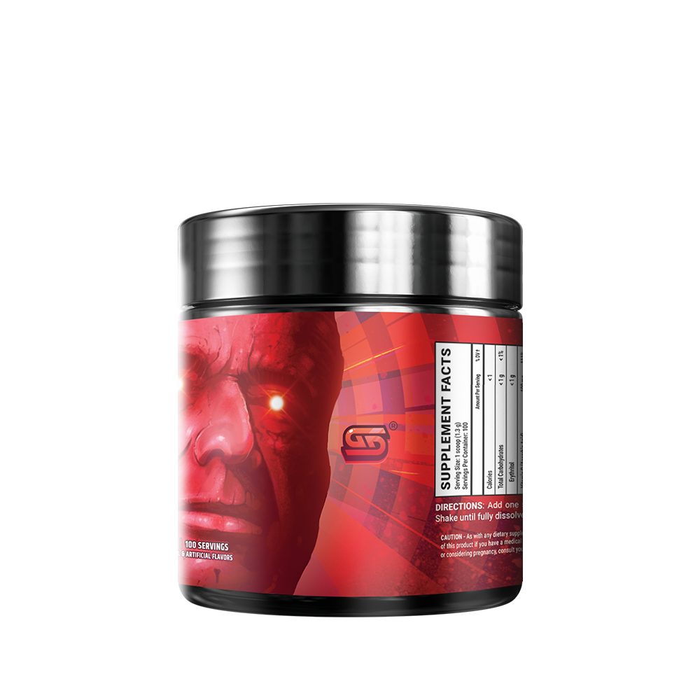 Red 40 Caffeine Free - 100 Servings - Gamer Supps
