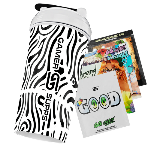 24oz All Over Print Shaker - Zebruh - Gamer Supps