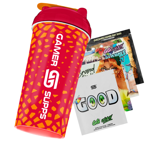 24oz All Over Print Shaker - Fire Breather - Gamer Supps