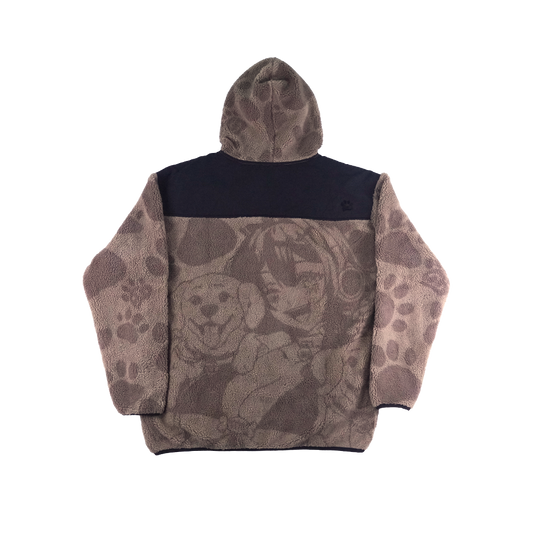 WOOF: Sherpa Full Zip Hoodie - Gamer Supps