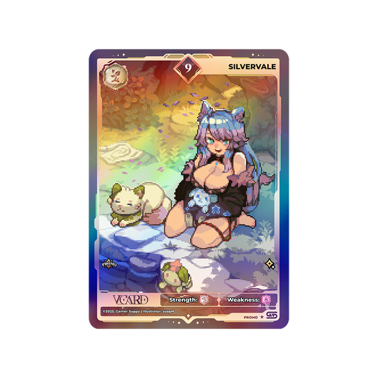 PIXEL CUPS x Silvervale: VCard Promo Card (Info) - Gamer Supps