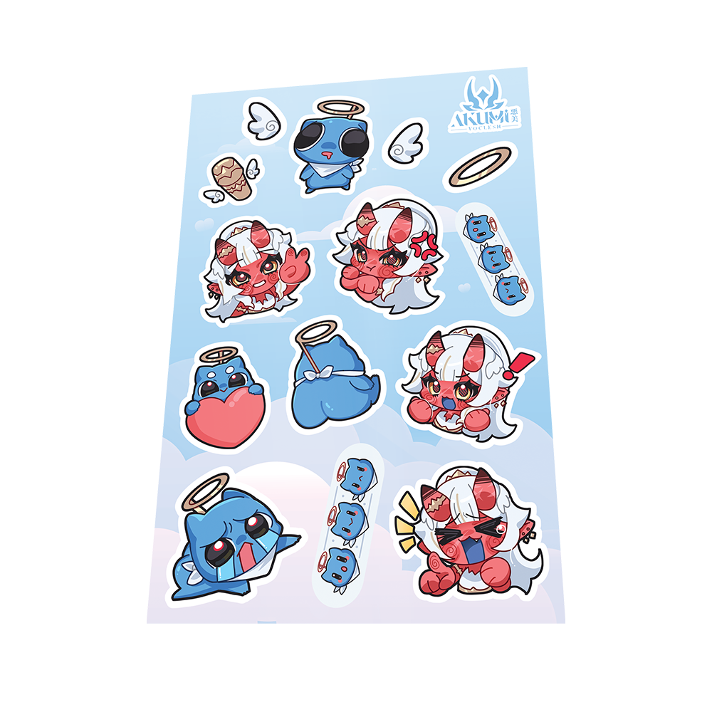 Yoclesh: Sticker Sheet - Gamer Supps