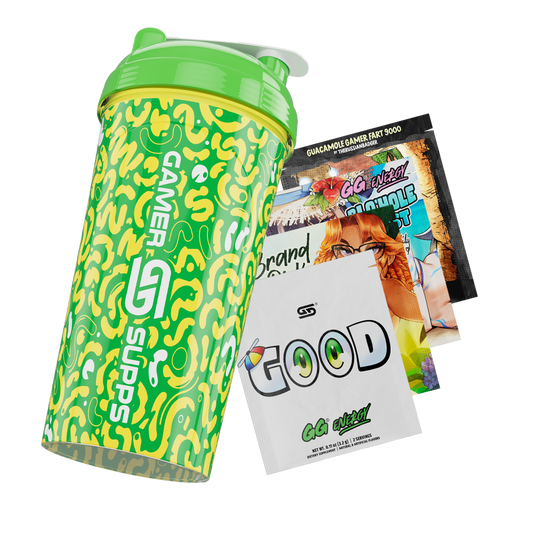 24oz All Over Print Shaker - Brazil - Gamer Supps