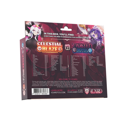 VCard Divine Chaos : 2 Player Starter Kit - Gamer Supps