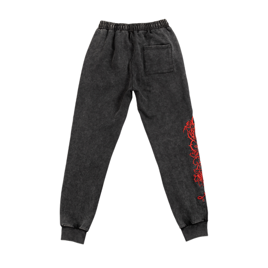 Twisted Rose Sweatpants - Gamer Supps