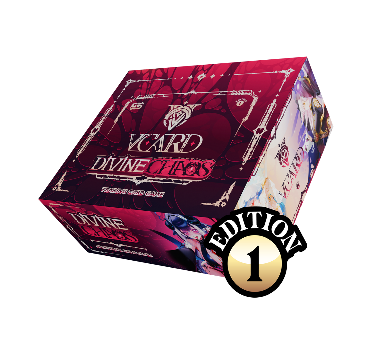 VCard Set 3: Divine Chaos First Edition Booster Box - Gamer Supps