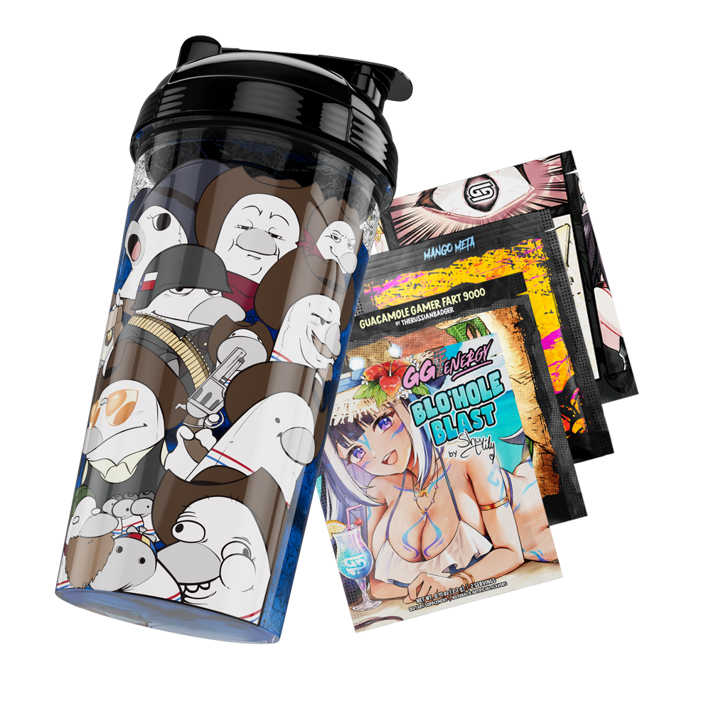 24oz JFJ All Over Wrap Shaker - Gamer Supps