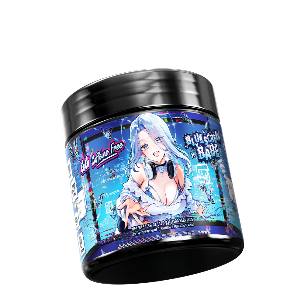 Blue Screen Babe by AmaLee Caffeine Free - 100 Servings - Gamer Supps