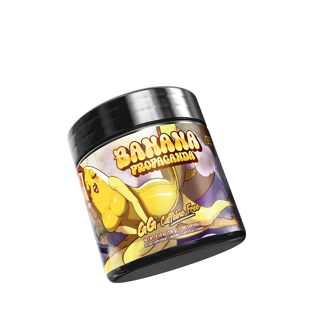 Banana Propaganda Caffeine Free - 100 Servings - Gamer Supps