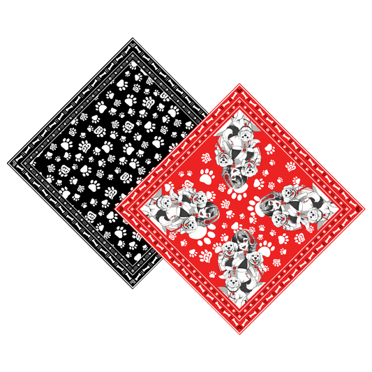 WOOF: Waifu Bandana 2-Pack - Gamer Supps