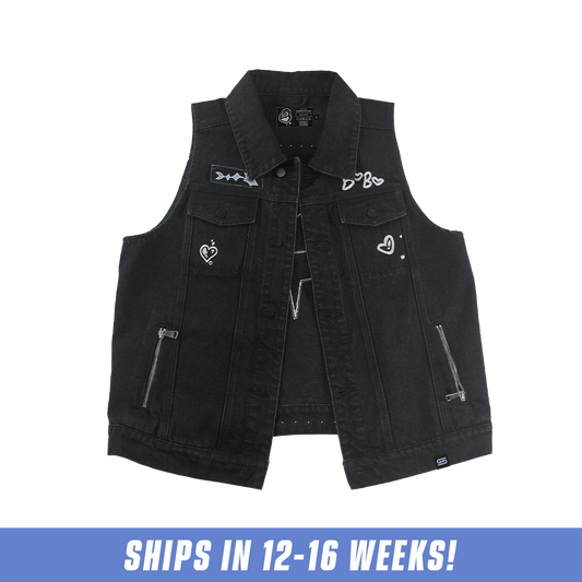 Rockstar Bao: Denim Vest - Gamer Supps