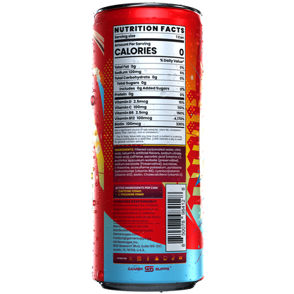 PARTNER ORDERS Sugar Free Premium Energy - Variety Pack (12 Cans) - Gamer Supps