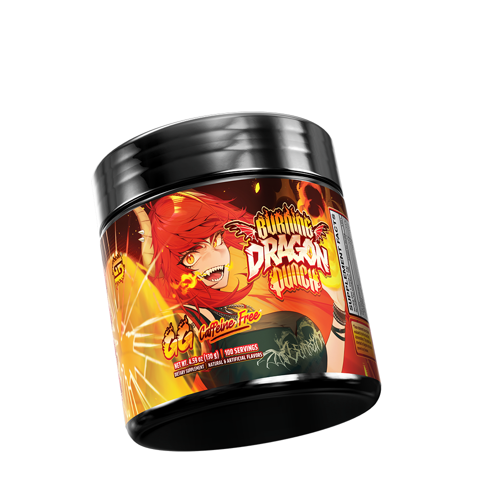 Burning Dragon Punch Caffeine Free - 100 Servings - Gamer Supps