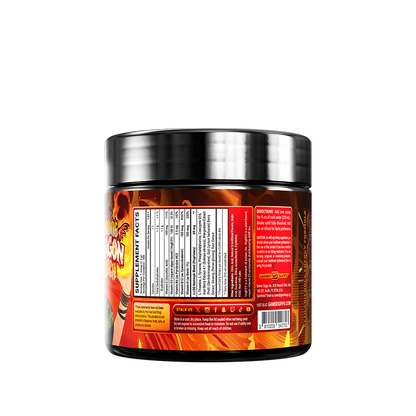 Burning Dragon Punch Caffeine Free - 100 Servings - Gamer Supps