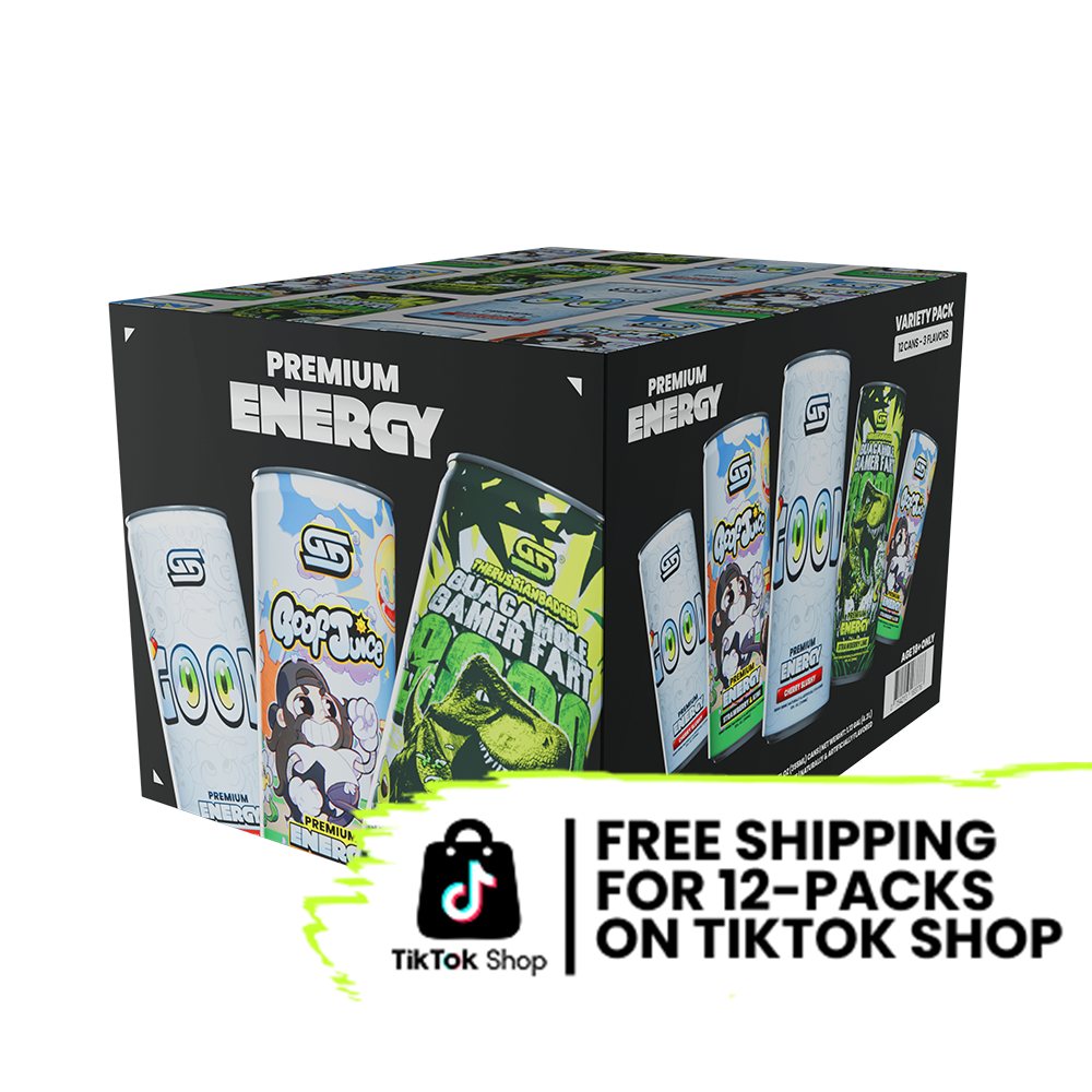 PARTNER ORDER Premium Energy - Variety Pack (12 Cans) - Gamer Supps