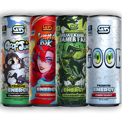 PARTNER ORDERS Sugar Free Premium Energy - Variety Pack (12 Cans) - Gamer Supps