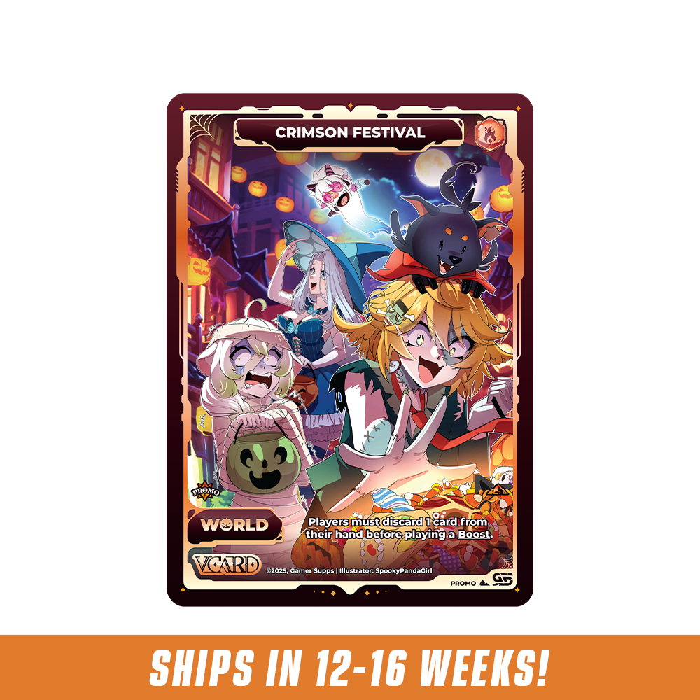 Crimson Festival: VCard Promo Card - Gamer Supps