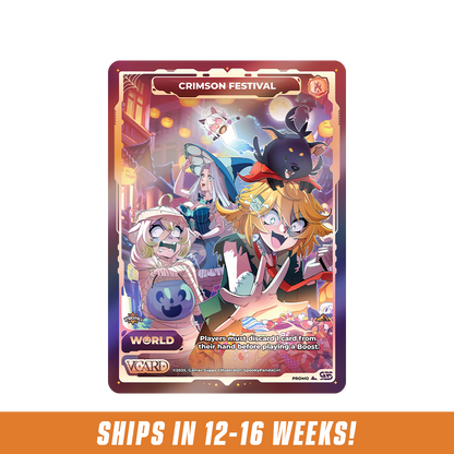 Crimson Festival: VCard Promo Card - Gamer Supps