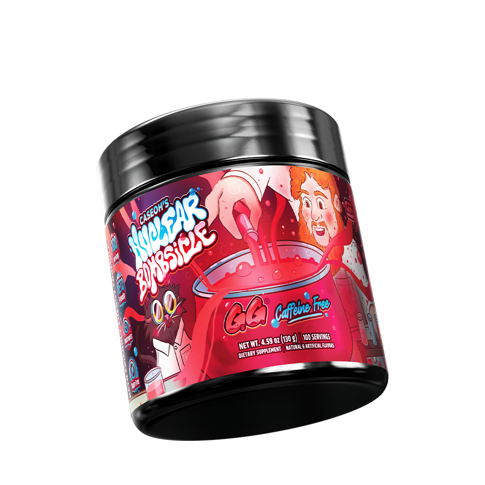 CaseOh's Nuclear Bombsicle Caffeine Free - 100 Servings - Gamer Supps