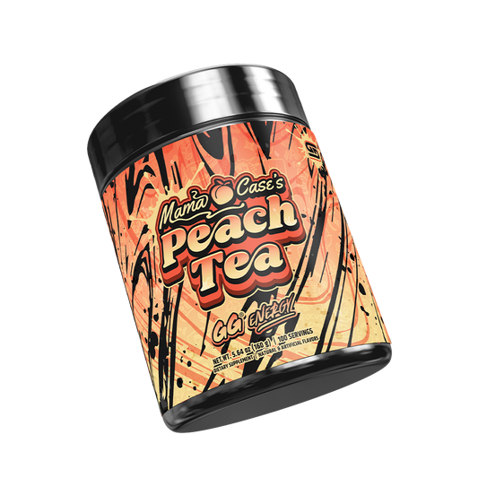 Mama Case's Peach Tea - 100 Servings - Gamer Supps