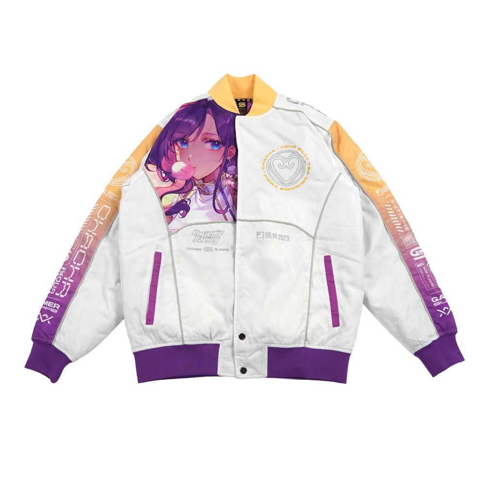 ChaChaYourVmom: Bomber Jacket - Gamer Supps