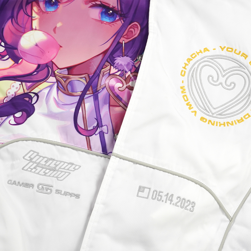 ChaChaYourVmom: Bomber Jacket - Gamer Supps