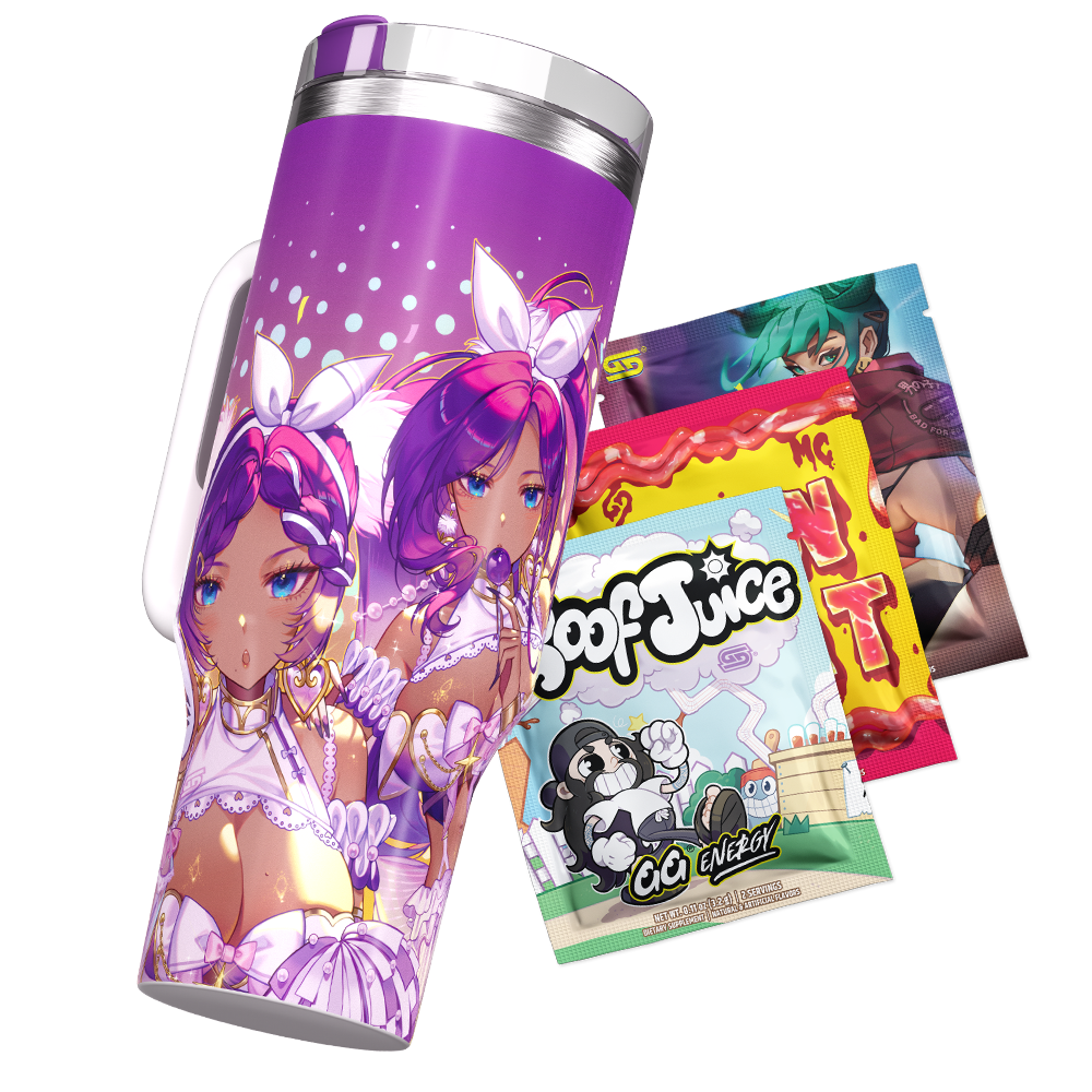 Waifu Cups x ChaChaYourVmom: Metal Tumbler - Gamer Supps