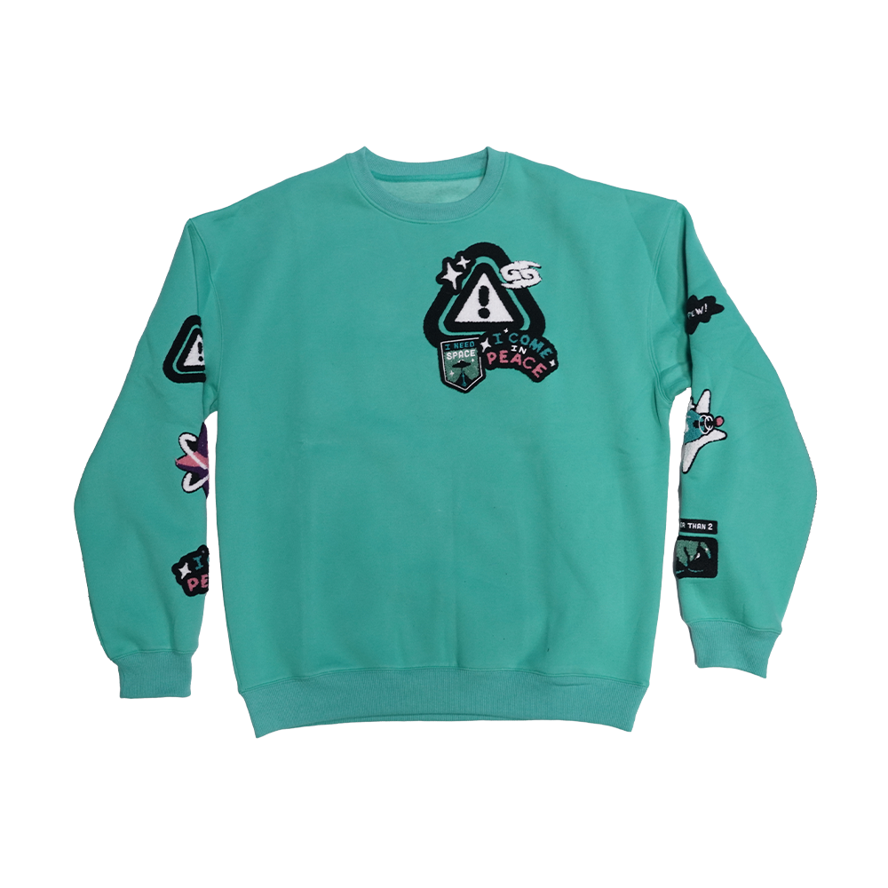 "I Come in Peace" Crewneck - Gamer Supps