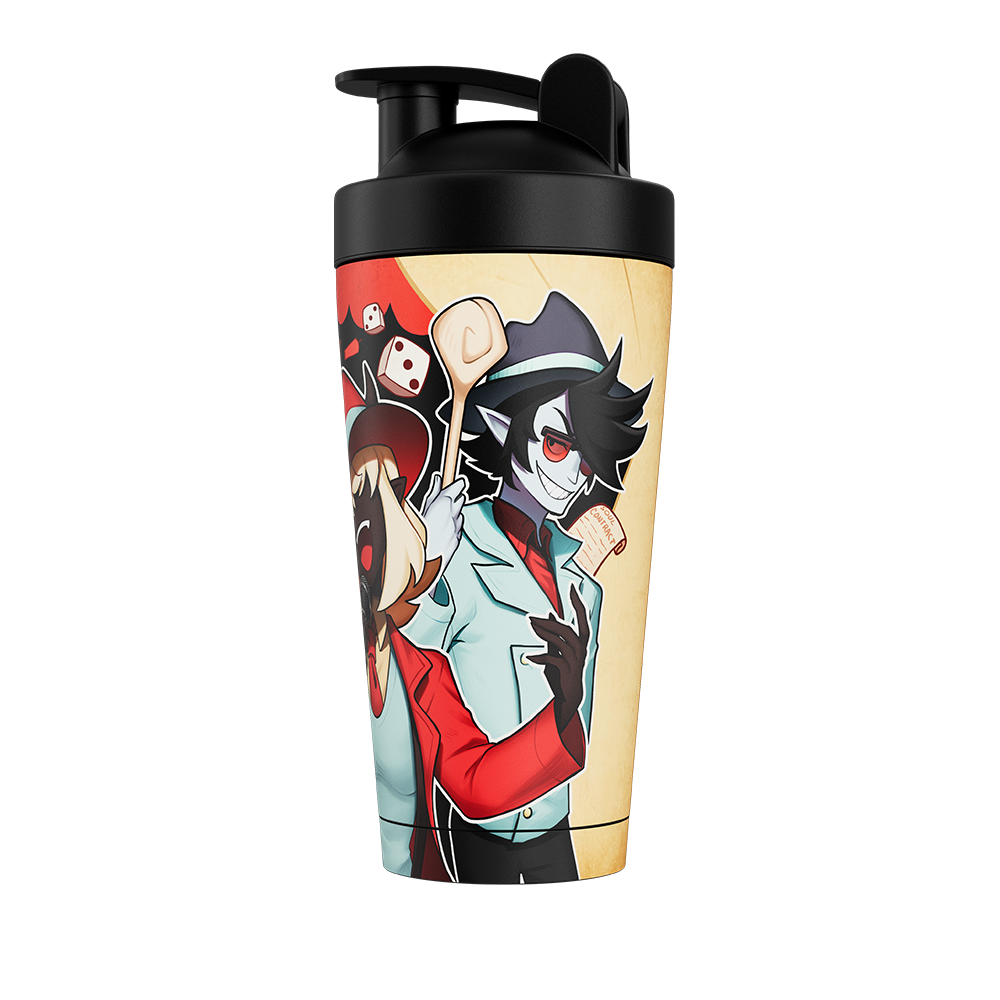 Waifu Cups x DEMONDICE: Metal Shaker - Gamer Supps
