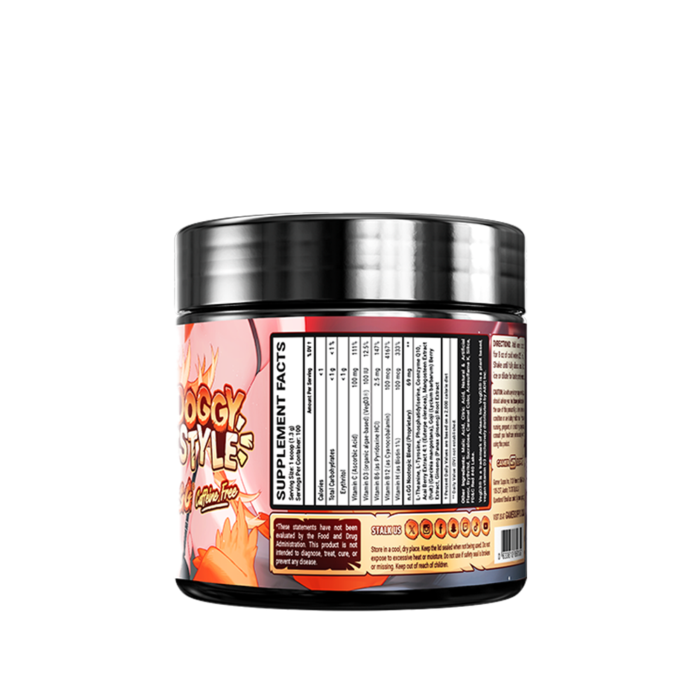 Doggy Style GG by Buffpup Caffeine Free - 100 Servings - Gamer Supps