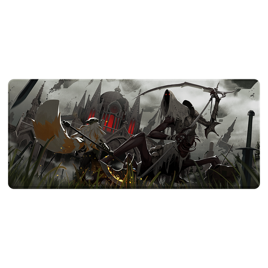Deme Souls: The Battle Mousepad - Gamer Supps