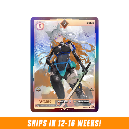 Creator Cups x deme: VCard Promo Card (Info) - Gamer Supps
