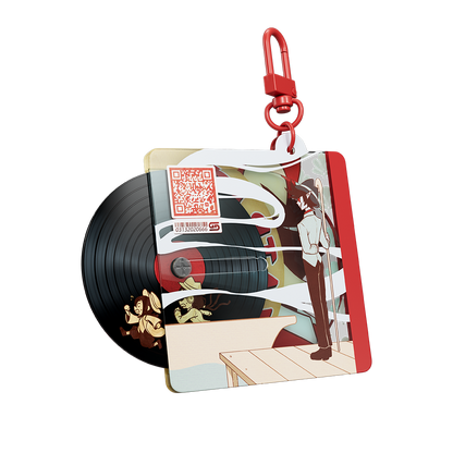 DEMONDICE: Spinning Vinyl Keychain - Gamer Supps