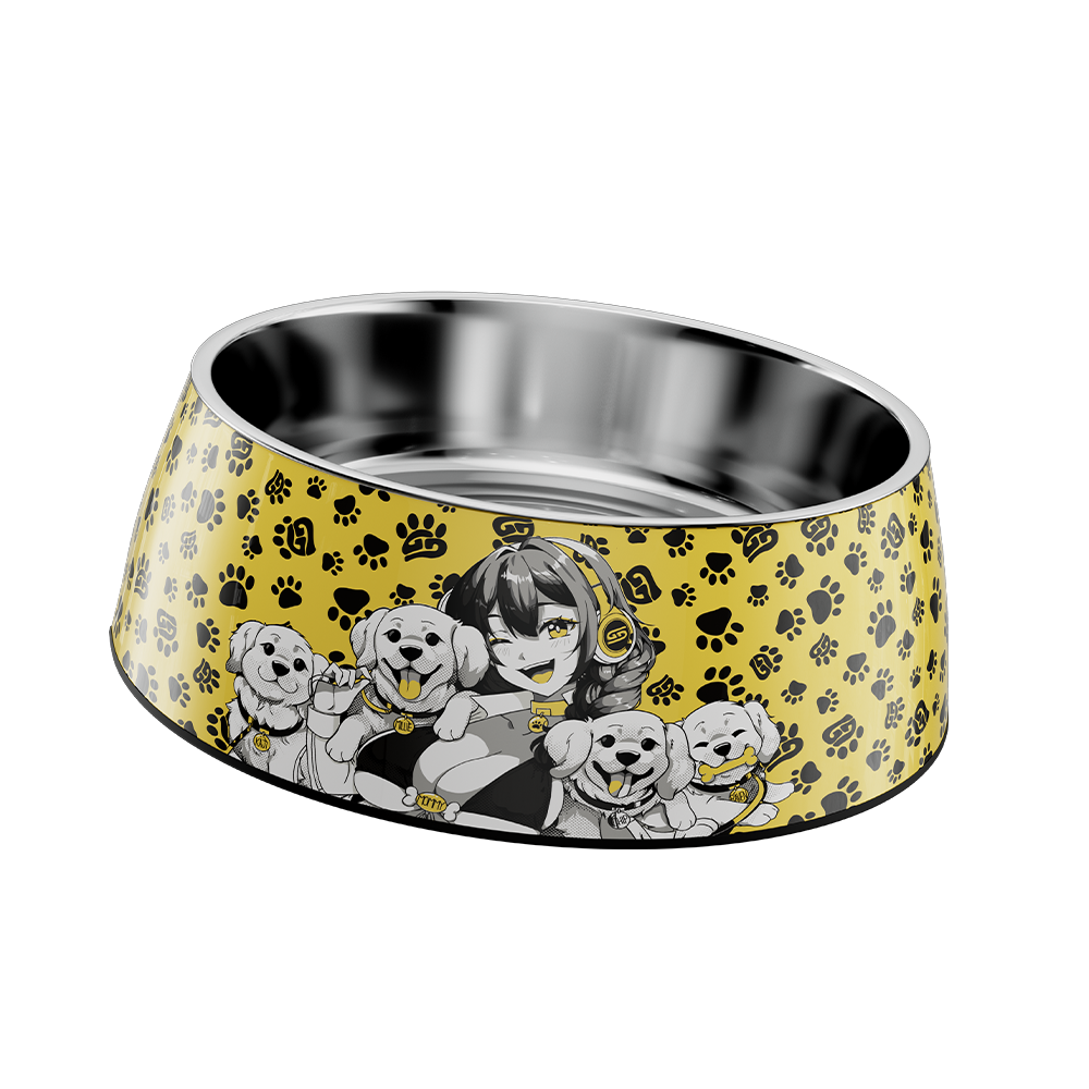 WOOF: Premium Dog Bowl - Gamer Supps