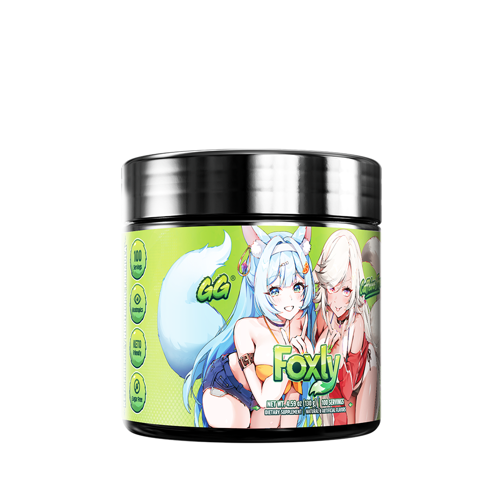 Foxly GG by FoxyReine Caffeine Free - 100 Servings - Gamer Supps