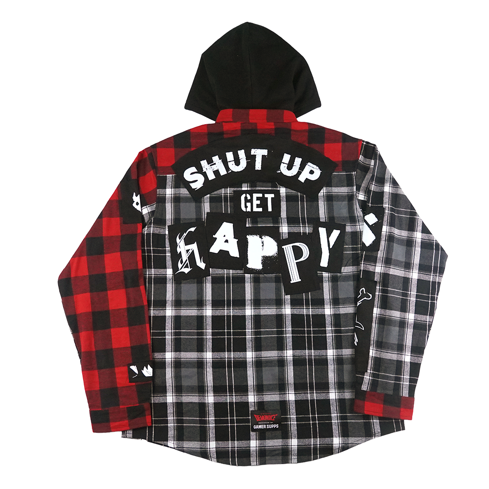 DEMONDICE: Hooded Flannel - Gamer Supps