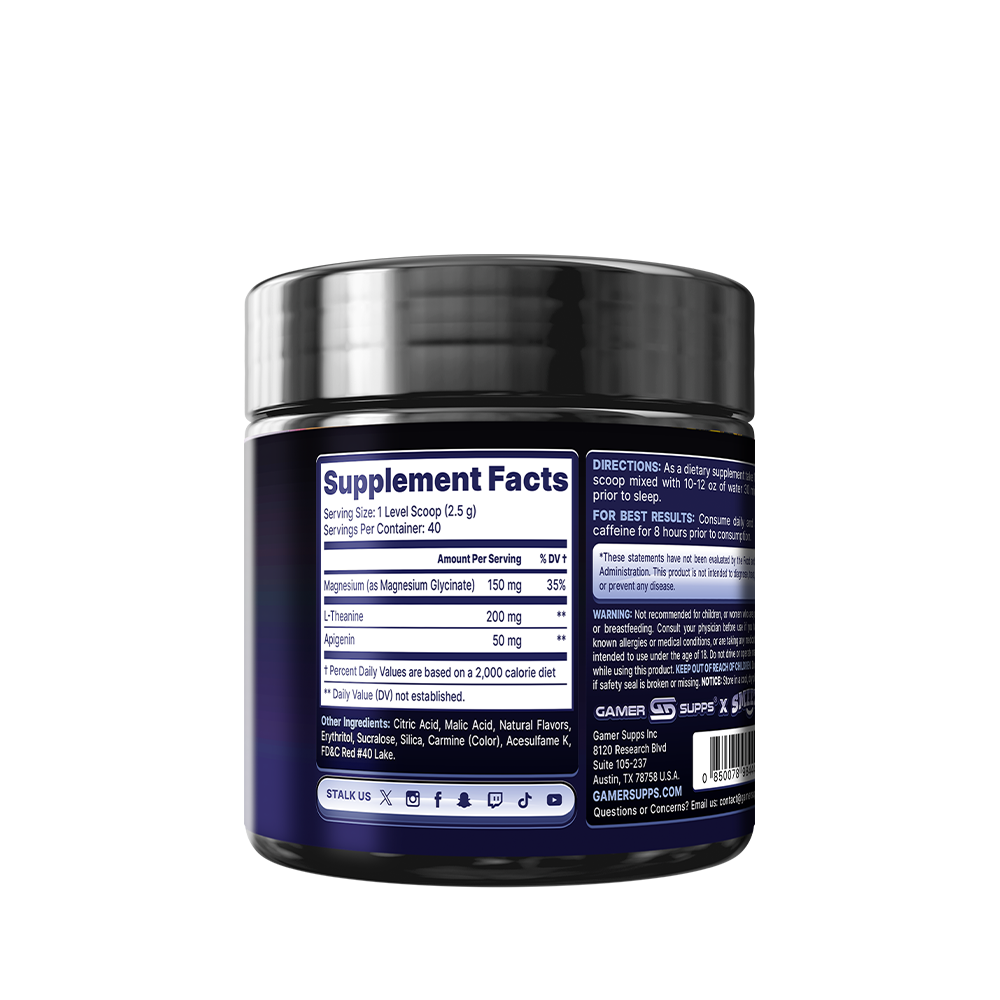 AFK: GOOD Night - 40 Servings - Gamer Supps