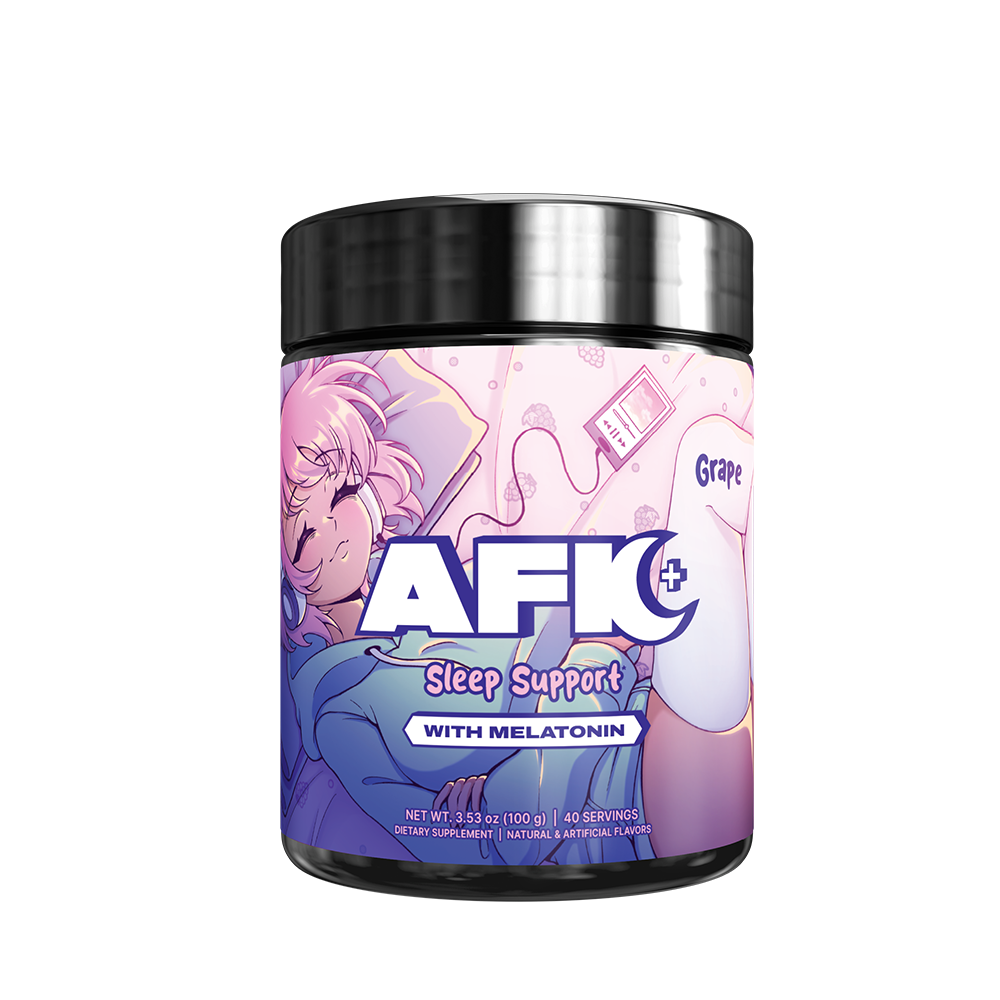 AFK+ (with Melatonin): Grape - 40 Servings - Gamer Supps