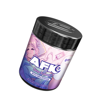 AFK+ (with Melatonin): Grape - 40 Servings - Gamer Supps