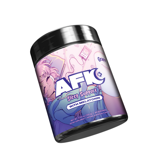 AFK+ (with Melatonin): Grape - 40 Servings - Gamer Supps