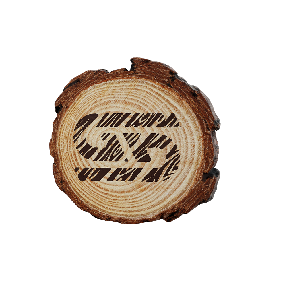 Morning Wood: Double Sided Coaster - Gamer Supps