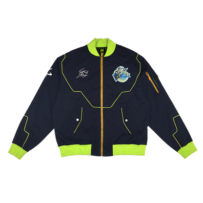 Space Invader Juniper: Bomber Jacket - Gamer Supps